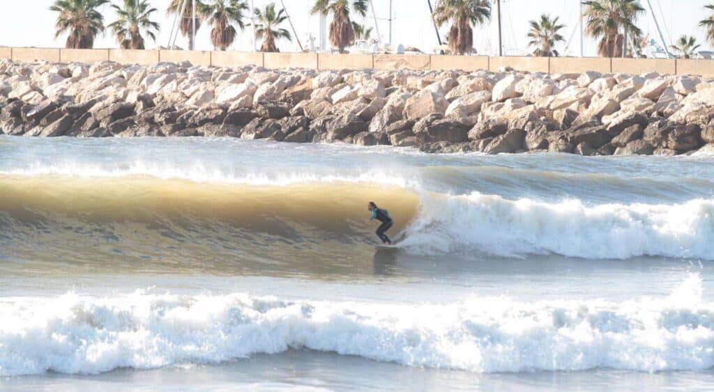 Surf in Sitges - best surfing destinations in the mediterranean sea