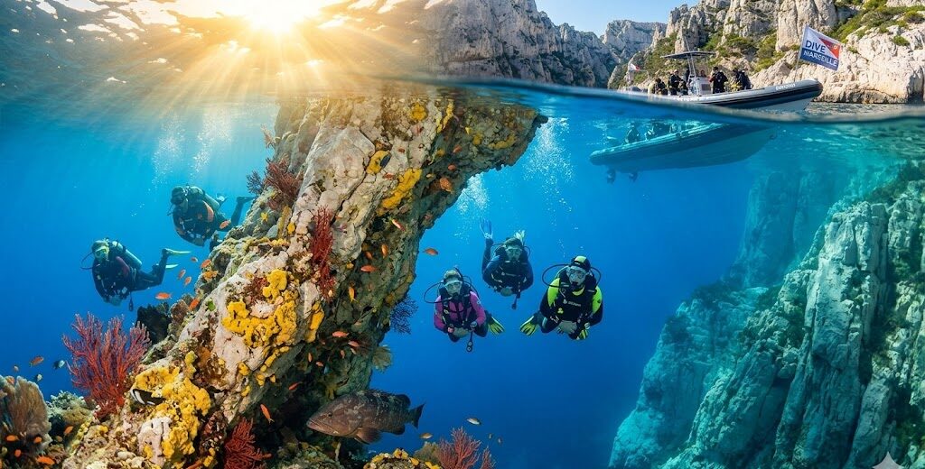 Best 5 Dive Centers in Marseille